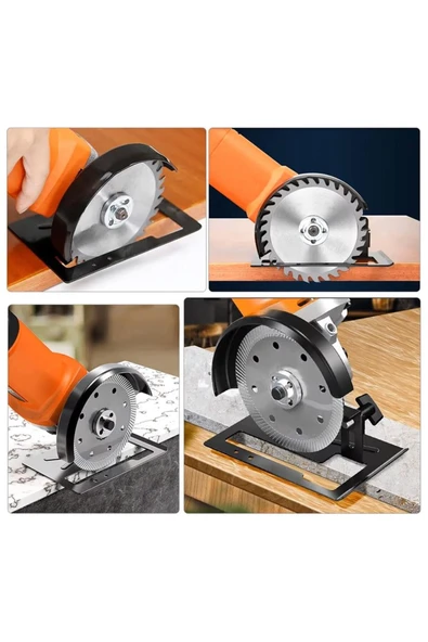 Rox Wood 0281 Avuç Taşlama Makinesi Sunta Kesme Aparatı 100 Mm - 7