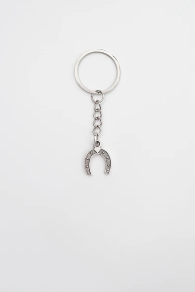 Şans Nalı Anahtarlık - Antik Gümüş Kaplama - Kadın Erkek