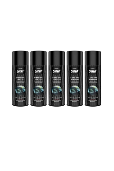 Selsil Lastik Fitil Yenileme Spreyi 200 Ml 5 Adet ürün görseli 1