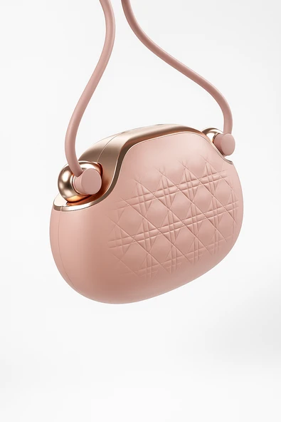 QASUL Çanta Şeklinde Kulak Kancası Tarzı Ses Kaçağı Olmadan Zarif Asılı Kordon  Kablosuz Kulaklık - 5