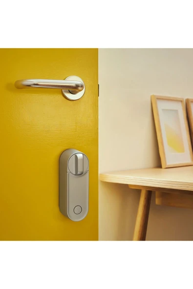 Yale Linus L2 Akıllı Kilit Seti - Gümüş Linus, Barel Ve Parmak İzli Tuş Takımı - Resim 3