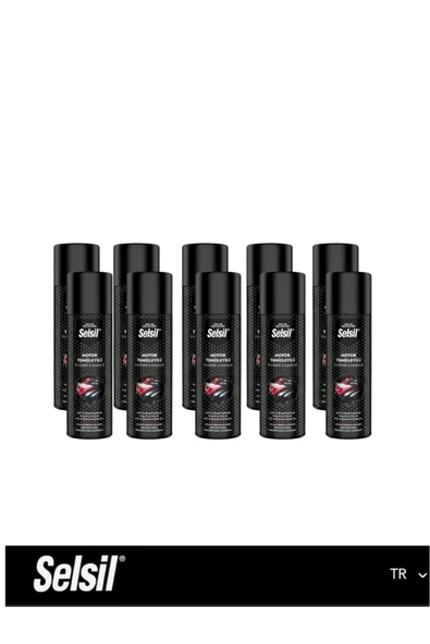 Selsil Motor Temizleme Sprey 500 Ml 10 Adet - 1