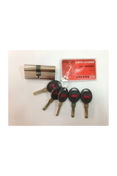 Kale Kilit 164 Cec 68 Mm Tüpten Şifreli Yüksek Güvenlikli Nikel Barel ürün görseli 1