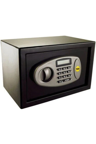 Yale Dayanıklı Lcd Ekranlı Ev Tipi Gizli Kilitli Metal Kasa Orta Boy Şifreli Çelik Para Kasası ürün görseli