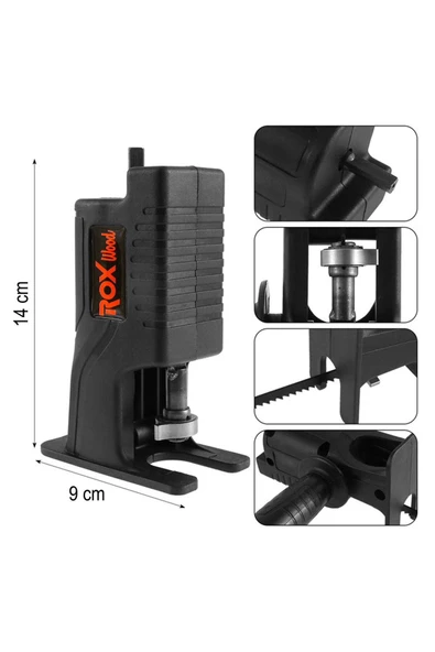 Rox Wood 0257 Matkaba Takılır Dekupaj Kesme Aparatı - 4