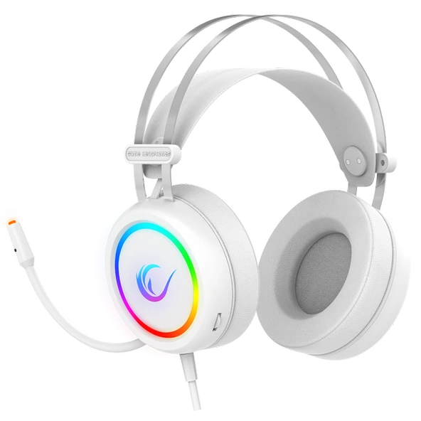 RAMPAGE STORMY BEYAZ USB 7.1 SURROUND OYUNCU KULAKLIK + MİKROFON RAMPAGE - 2