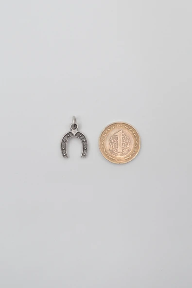 Şans Nalı Anahtarlık - Antik Gümüş Kaplama - Kadın Erkek - 5