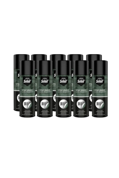 Selsil Etiket Sökücü Sprey 200 Ml 10 Adet ürün görseli 1
