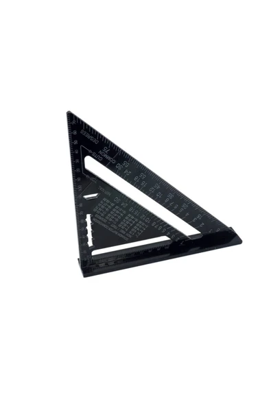 Rox Wood 0023 Alüminyum Üçgen Marangoz Gönye 175 Mm - Resim 2