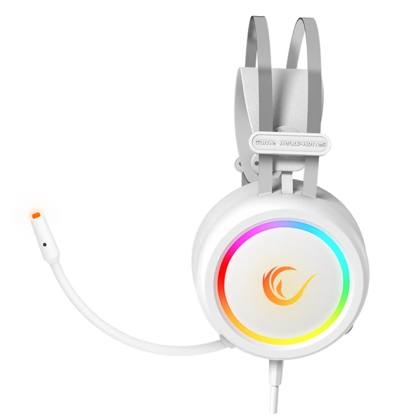 RAMPAGE STORMY BEYAZ USB 7.1 SURROUND OYUNCU KULAKLIK + MİKROFON RAMPAGE - 3
