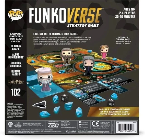 Funko Oyunları POP! Funkoverse: Harry Potter 102-  Stratejisi Masa Oyunu - Resim 3