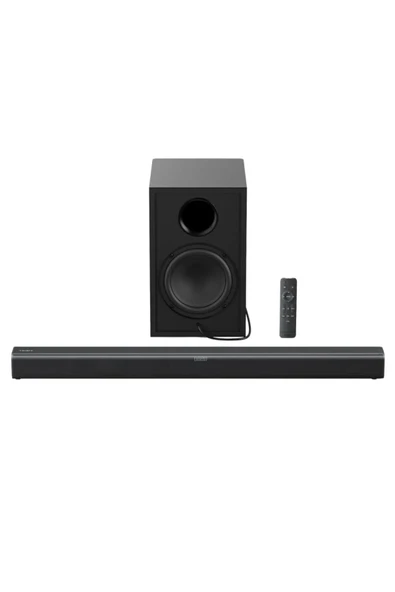 Tribit S1 Soundbar ve Subwoofer 2.1 Kanal 200W Hoparlör 4EQ Modu, BT 5.4, USB, HDMI, AUX Bts61