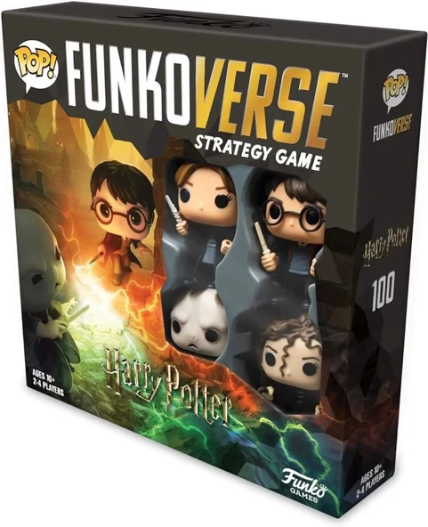 Games Funko Harry Potter 100 Funkoverse Figürü (4 Character Pack) - Resim 8