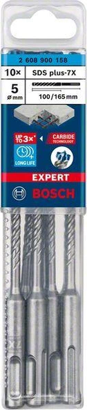EXPERT SDS plus-7X K-Delici Ucu 5*165, 10 parça - 1