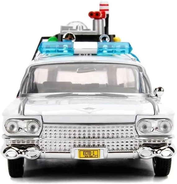 Jada Toys Hollywood Rides: Hayalet Avcıları ECTO-1 Model Araba - 4