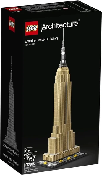 LEGO Mimarlık Empire State Binası Yapı Seti 21046 - Resim 4