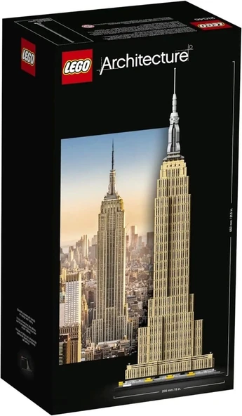 LEGO Mimarlık Empire State Binası Yapı Seti 21046 - Resim 5