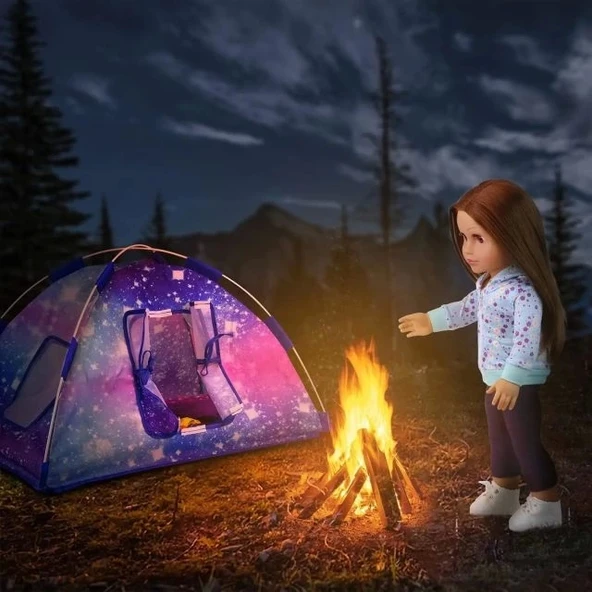 Ecore Fun 5 Parça Bebek Kamp Çadırı Seti - 5