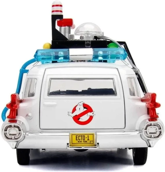 Jada Toys Hollywood Rides: Hayalet Avcıları ECTO-1 Model Araba - 5