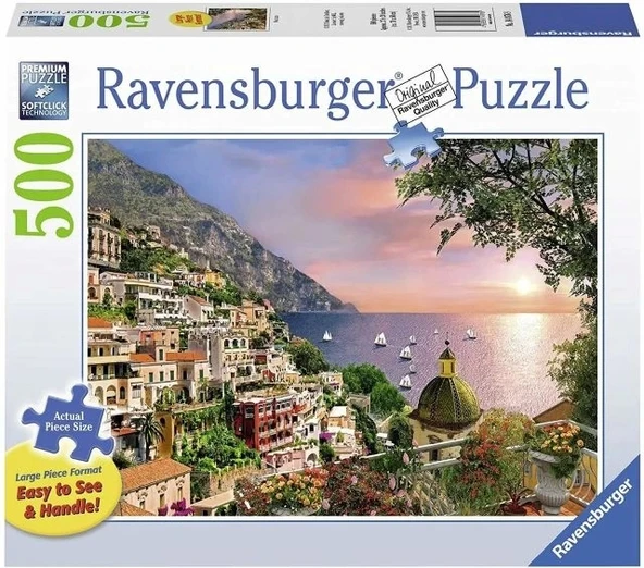 Ravensburger Positano Büyük Format 500 Parça Yapboz ürün görseli