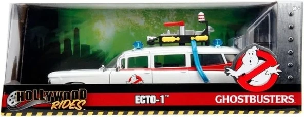 Jada Toys Hollywood Rides: Hayalet Avcıları ECTO-1 Model Araba - 7