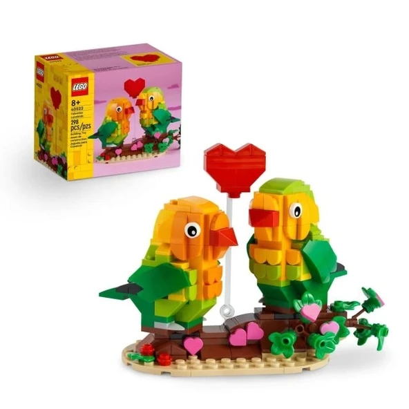 LEGO Valentine Lovebirds Yapım Oyuncak Seti 40522 - 1