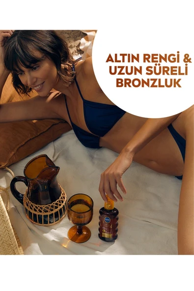Nivea Sun SPF 6 Karoten Özlü Yoğun Bronzlaştırıcı Güneş Yağı Sprey – 200 ml - Resim 3