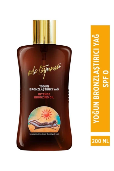 Eda Taşpınar Bronzlaştırıcı Güneş Yağı SPF 15 – Koruyucu ve Işıltılı Bronzluk – 200 ml ürün görseli