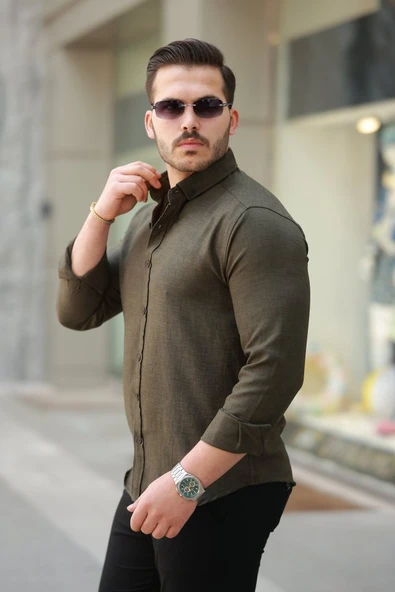 Erkek Uzun Kollu Gömlek ürün görseli