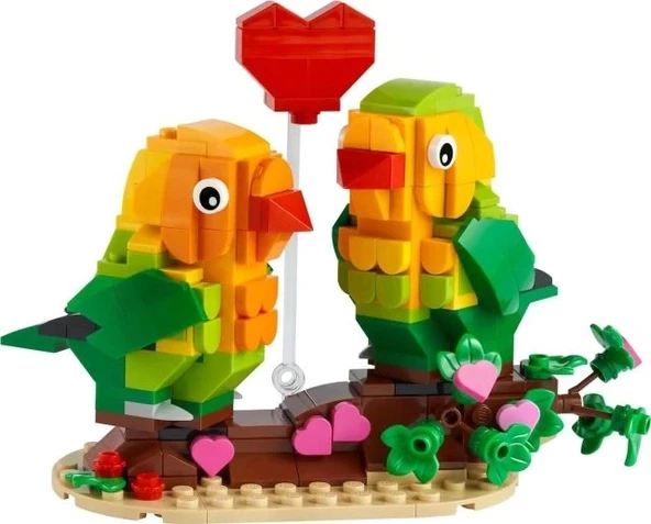 LEGO Valentine Lovebirds Yapım Oyuncak Seti 40522 - 6