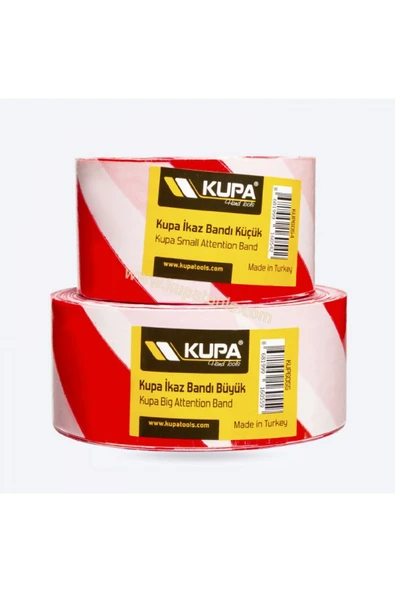 KUPA İKAZ BANDI BÜYÜK 200 MT