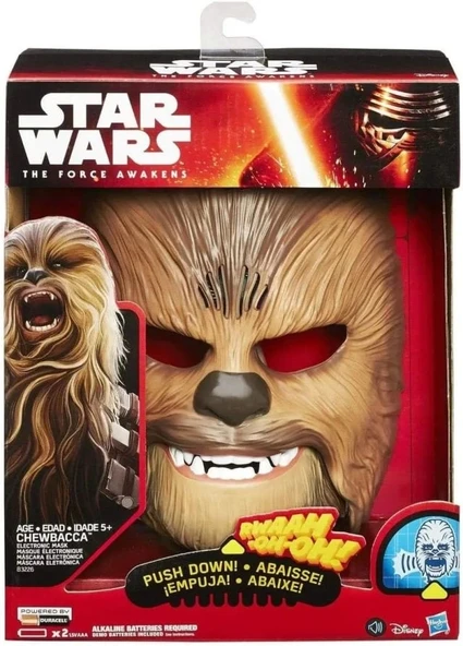STAR WARS Kükreyen Chewbacca Wookiee Maskesi - 2
