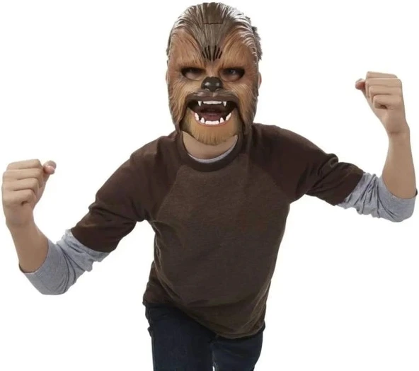 STAR WARS Kükreyen Chewbacca Wookiee Maskesi - 3