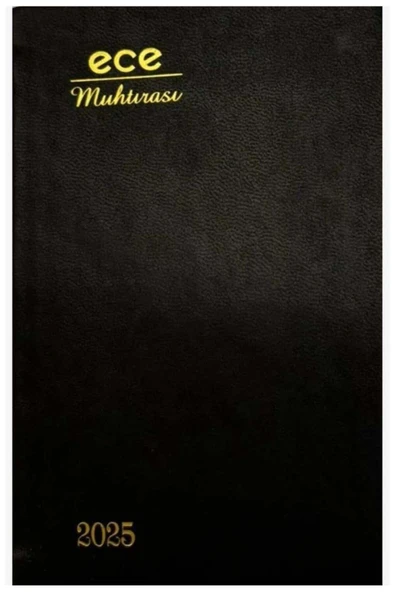 Ece Ajanda -5d Galata No 5 Siyah Cizgili Günlük 8,5x13 2025 ürün görseli 1