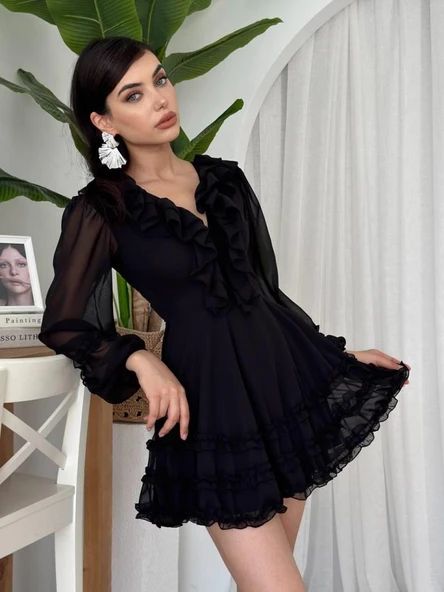 Osıes Fırfırlı Elbise - Resim 5