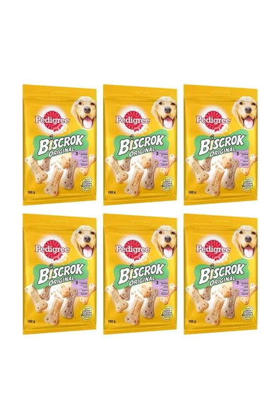Biscrock Köpek Ödül Bisküvisi 200 G 6x - Resim 2