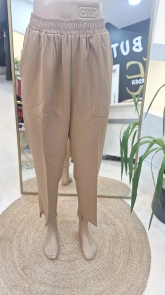 İnvee Havuç Pantolon vizon  6315 - 1