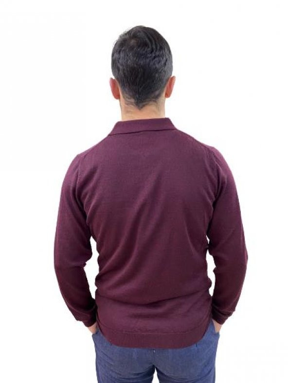 Erkek Triko Kazak Yarım Balıkçı CRD1010 - 2