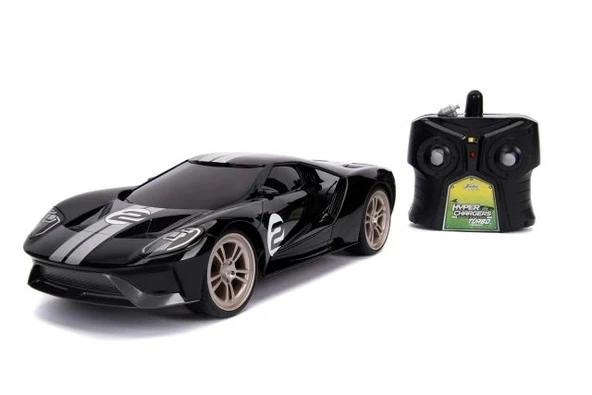 Jada Toys Bigtime Muscle 1:16 2017 Ford GT RC Uzaktan Kumandalı Araba 2.4 - 1