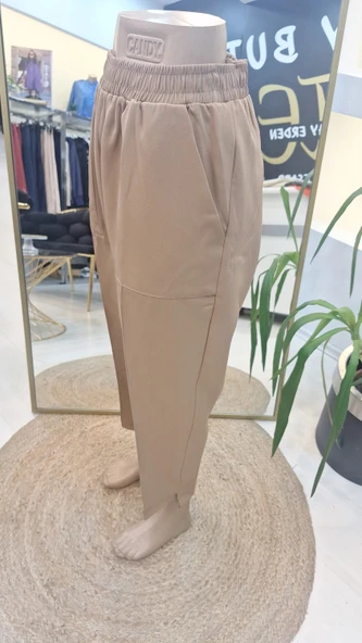 İnvee Havuç Pantolon vizon  6315 - 2