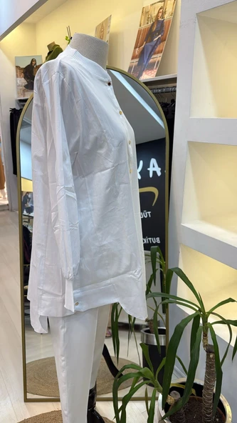 invee gomlek BEYAZ 6674 Y - Resim 2