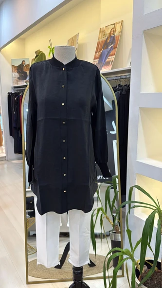 invee gomlek siyah 6674 M ürün görseli 1