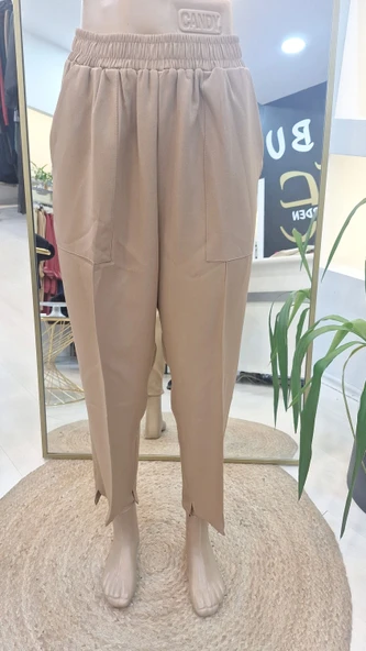 İnvee Havuç Pantolon vizon  6315 - 4