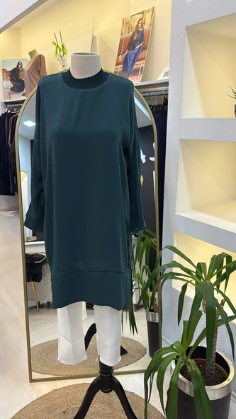 invee caz tunik 7119 zumrut ürün görseli