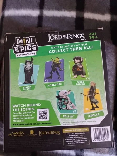 Weta Workshop Yüzüklerin Efendisi Aragorn Figürü - Resim 4