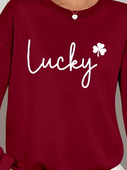 Kadın Uzun Kollu Bisiklet Yaka Viskon Iki Iplik Bluz - Resim 2