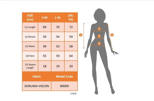 Kadın Kısa Kollu Yakadan Fermuarlı Puantiyeli Uzun Dokuma Viskon Bluz - Resim 7