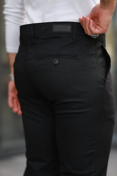 Erkek Rahat Keten Pantolon - Resim 3