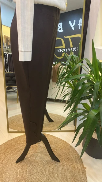 misswhence pantolon 36111 kahve - Resim 4