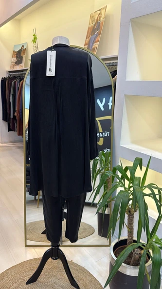 MİSSWHENCE TUNİK TAKİM 37017 SİYAH - Resim 4